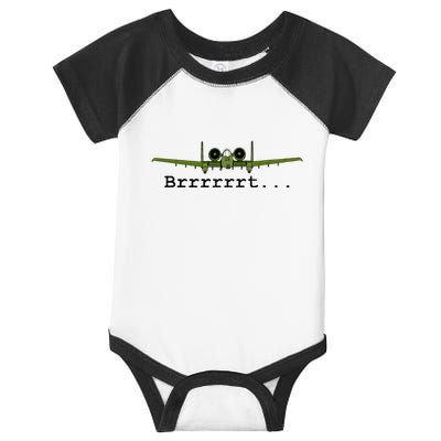 A 10 Thunderbolt Ii Warthog Funny Graphic Infant Baby Jersey Bodysuit
