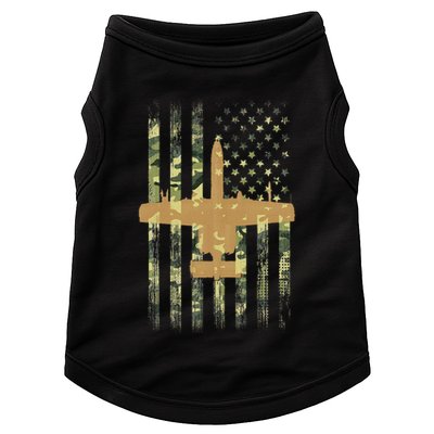 A 10 Thunderbolt Ii Warthog Camo Flag Military Airplane Doggie Tank