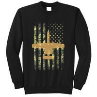 A 10 Thunderbolt Ii Warthog Camo Flag Military Airplane Sweatshirt