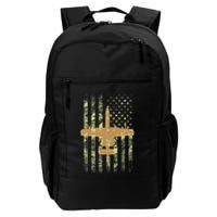 A 10 Thunderbolt Ii Warthog Camo Flag Military Airplane Backpack