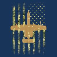 A 10 Thunderbolt Ii Warthog Camo Flag Military Airplane Infant Baby Jersey Bodysuit