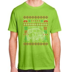 Adventure 101 Ugly Christmas 4runner Surf Gift Adult ChromaSoft Performance T-Shirt