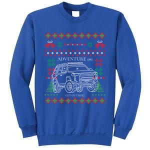 Adventure 101 Ugly Christmas 4runner Surf Gift Sweatshirt