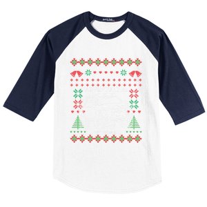 Adventure 101 Ugly Christmas 4runner Surf Gift Baseball Sleeve Shirt