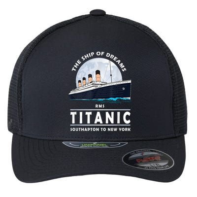 A 1912 Vintage Titanic Voyage Ship Cruise For Son Flexfit Unipanel Trucker Cap
