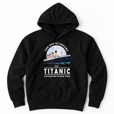 A 1912 Vintage Titanic Voyage Ship Cruise For Son Hoodie