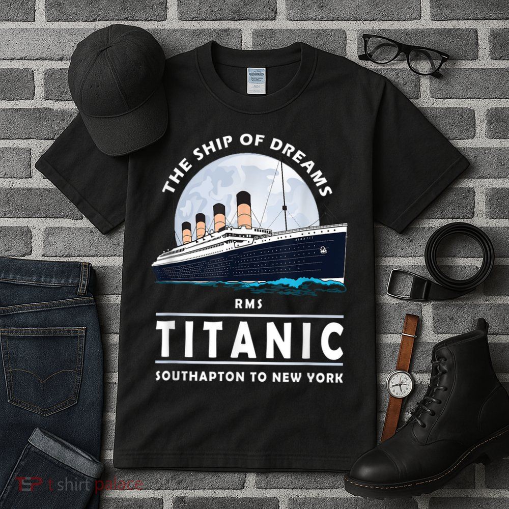 A 1912 Vintage Titanic Voyage Ship Cruise For Son Tall T-Shirt