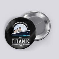 A 1912 Vintage Titanic Voyage Ship Cruise For Son Button