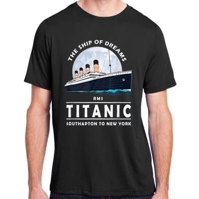 A 1912 Vintage Titanic Voyage Ship Cruise For Son Adult ChromaSoft Performance T-Shirt