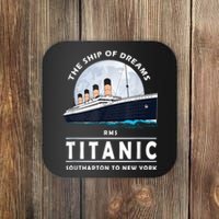 A 1912 Vintage Titanic Voyage Ship Cruise For Son Coaster