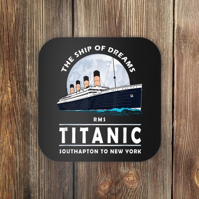 A 1912 Vintage Titanic Voyage Ship Cruise For Son Coaster