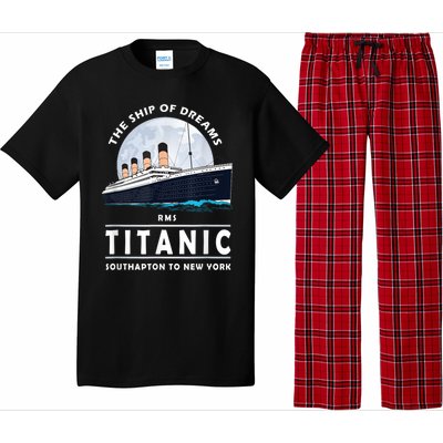 A 1912 Vintage Titanic Voyage Ship Cruise For Son Pajama Set