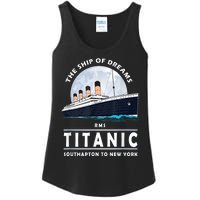 A 1912 Vintage Titanic Voyage Ship Cruise For Son Ladies Essential Tank