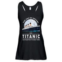 A 1912 Vintage Titanic Voyage Ship Cruise For Son Ladies Essential Flowy Tank