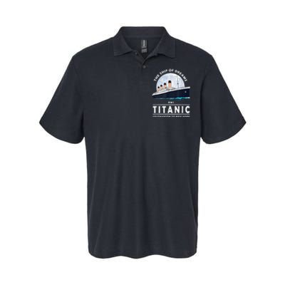 A 1912 Vintage Titanic Voyage Ship Cruise For Son Softstyle Adult Sport Polo