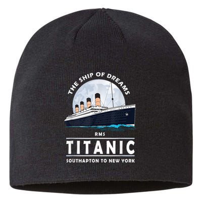 A 1912 Vintage Titanic Voyage Ship Cruise For Son Sustainable Beanie