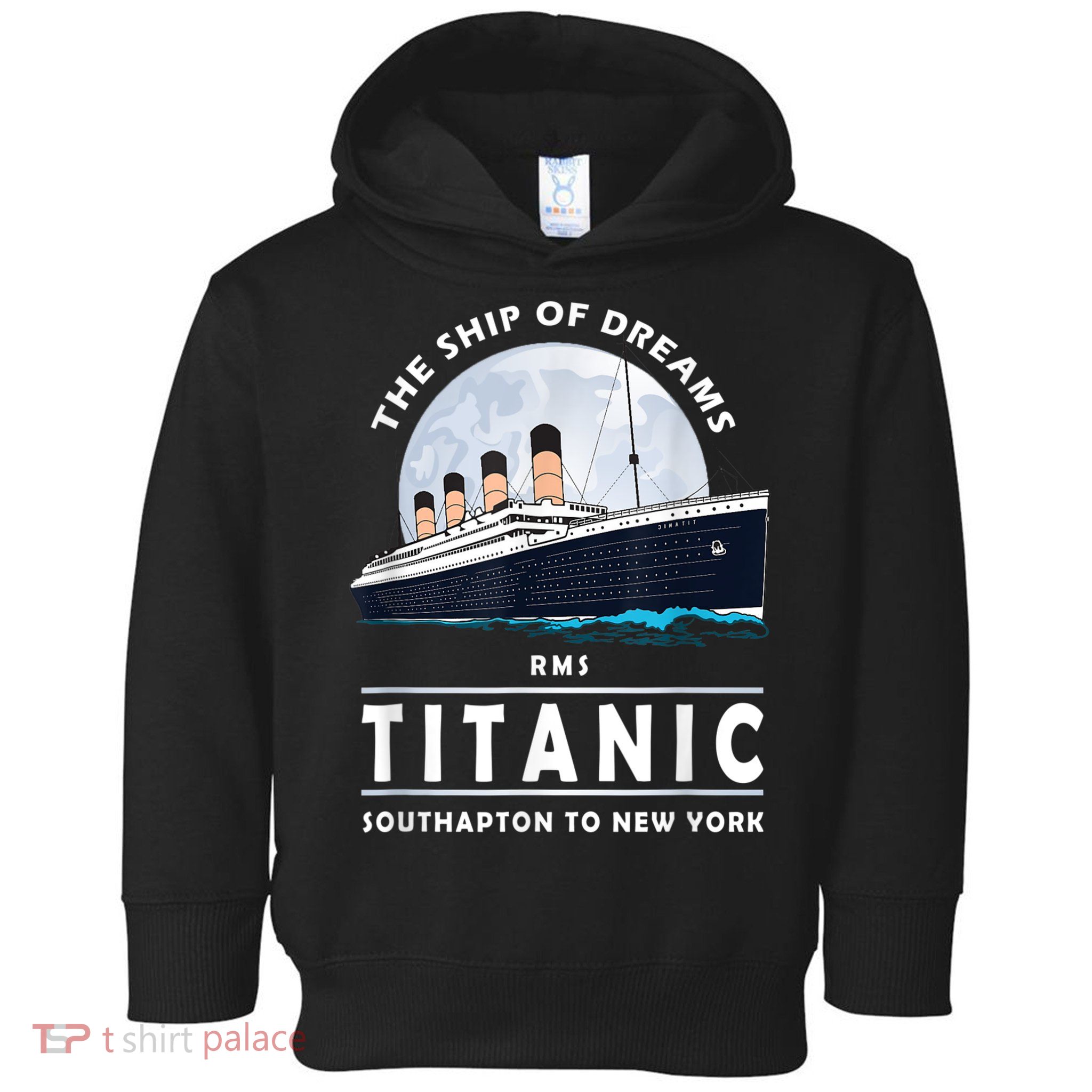 A 1912 Vintage Titanic Voyage Ship Cruise For Son Toddler Hoodie