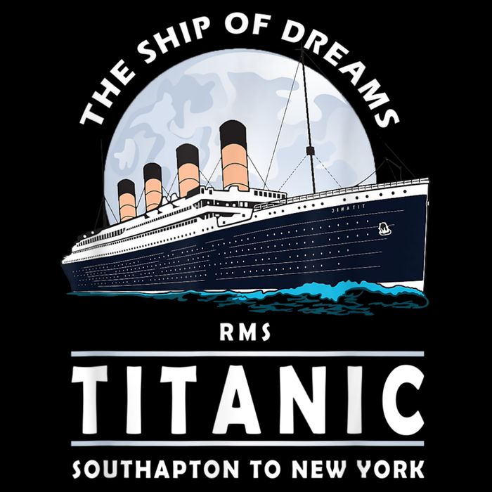 A 1912 Vintage Titanic Voyage Ship Cruise For Son Toddler Hoodie