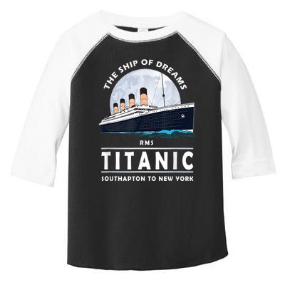 A 1912 Vintage Titanic Voyage Ship Cruise For Son Toddler Fine Jersey T-Shirt