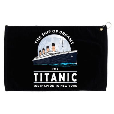 A 1912 Vintage Titanic Voyage Ship Cruise For Son Grommeted Golf Towel