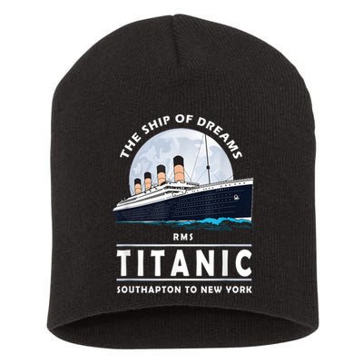 A 1912 Vintage Titanic Voyage Ship Cruise For Son Short Acrylic Beanie