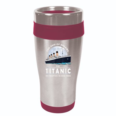 A 1912 Vintage Titanic Voyage Ship Cruise For Son 16oz Travel Tumbler