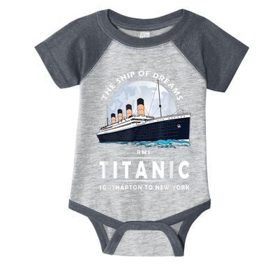 A 1912 Vintage Titanic Voyage Ship Cruise For Son Infant Baby Jersey Bodysuit