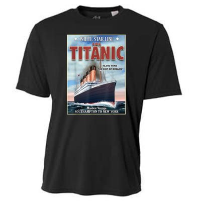 A 1912 Vintage Titanic Voyage Ship Cruise Vessel Cooling Performance Crew T-Shirt