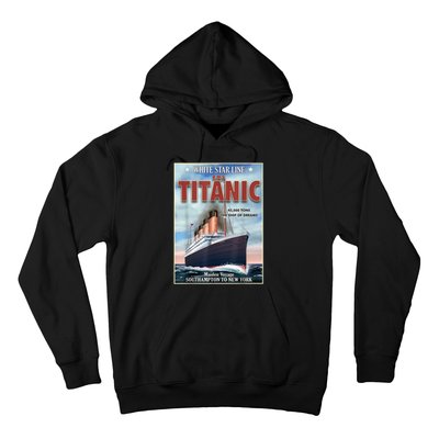 A 1912 Vintage Titanic Voyage Ship Cruise Vessel Hoodie