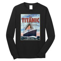 A 1912 Vintage Titanic Voyage Ship Cruise Vessel Long Sleeve Shirt