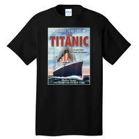 A 1912 Vintage Titanic Voyage Ship Cruise Vessel Tall T-Shirt