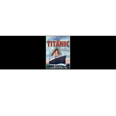 A 1912 Vintage Titanic Voyage Ship Cruise Vessel Bumper Sticker