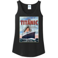 A 1912 Vintage Titanic Voyage Ship Cruise Vessel Ladies Essential Tank