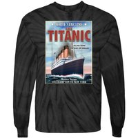 A 1912 Vintage Titanic Voyage Ship Cruise Vessel Tie-Dye Long Sleeve Shirt