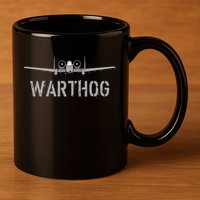 A 10 WartHog Attack Jet A 10 Thunderbolt 11oz C Handle Ceramic Mug