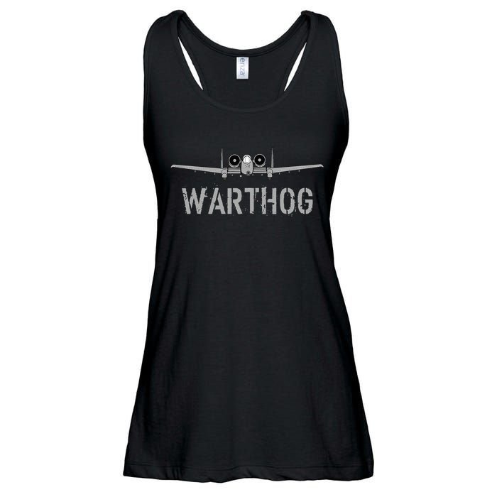 A 10 WartHog Attack Jet A 10 Thunderbolt Ladies Essential Flowy Tank