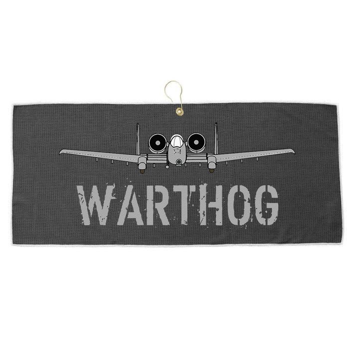 A 10 WartHog Attack Jet A 10 Thunderbolt Large Microfiber Waffle Golf Towel