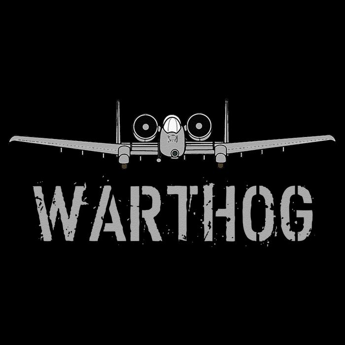 A 10 WartHog Attack Jet A 10 Thunderbolt Cropped Pullover Crew