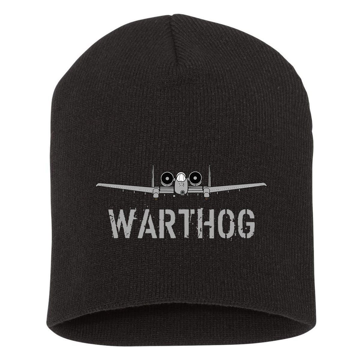 A 10 WartHog Attack Jet A 10 Thunderbolt Short Acrylic Beanie