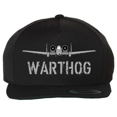 A 10 WartHog Attack Jet A 10 Thunderbolt Wool Snapback Cap