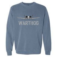 A 10 WartHog Attack Jet A 10 Thunderbolt Garment-Dyed Sweatshirt