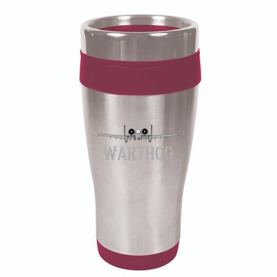 A 10 WartHog Attack Jet A 10 Thunderbolt 16oz Travel Tumbler