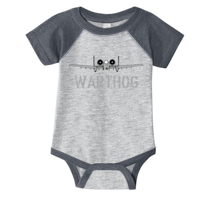 A 10 WartHog Attack Jet A 10 Thunderbolt Infant Baby Jersey Bodysuit
