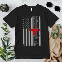 A 10 Warthog Airplane American Flag Runway A10 Thunderbird Premium T-Shirt