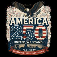 America's 250th Anniversary Of Freedom USA 1776-2026 Wool Snapback Cap