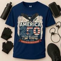 America's 250th Anniversary Of Freedom USA 1776-2026 Cooling Performance Crew T-Shirt