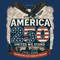 America's 250th Anniversary Of Freedom USA 1776-2026 Cooling Performance Crew T-Shirt