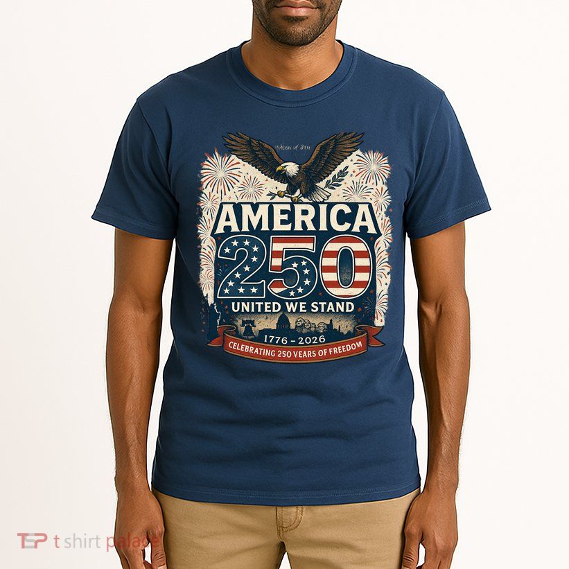 America's 250th Anniversary Of Freedom USA 1776-2026 Tall T-Shirt