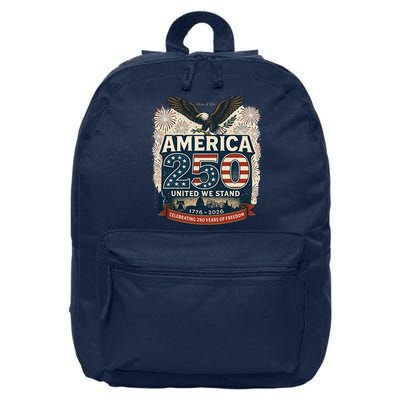 America's 250th Anniversary Of Freedom USA 1776-2026 16 in Basic Backpack