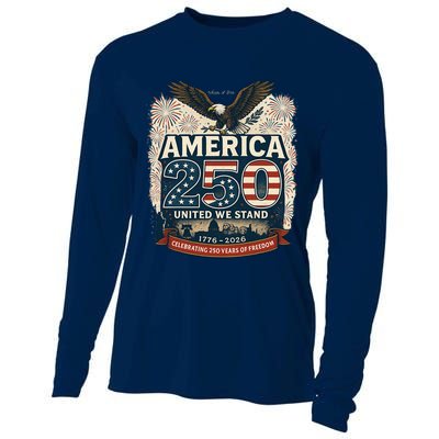 America's 250th Anniversary Of Freedom USA 1776-2026 Cooling Performance Long Sleeve Crew